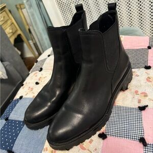 Black Leather women’s Jaclyn cold weather boots